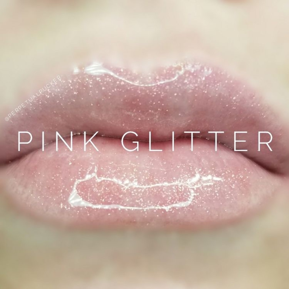 Beautiful Pink Glitter Gloss